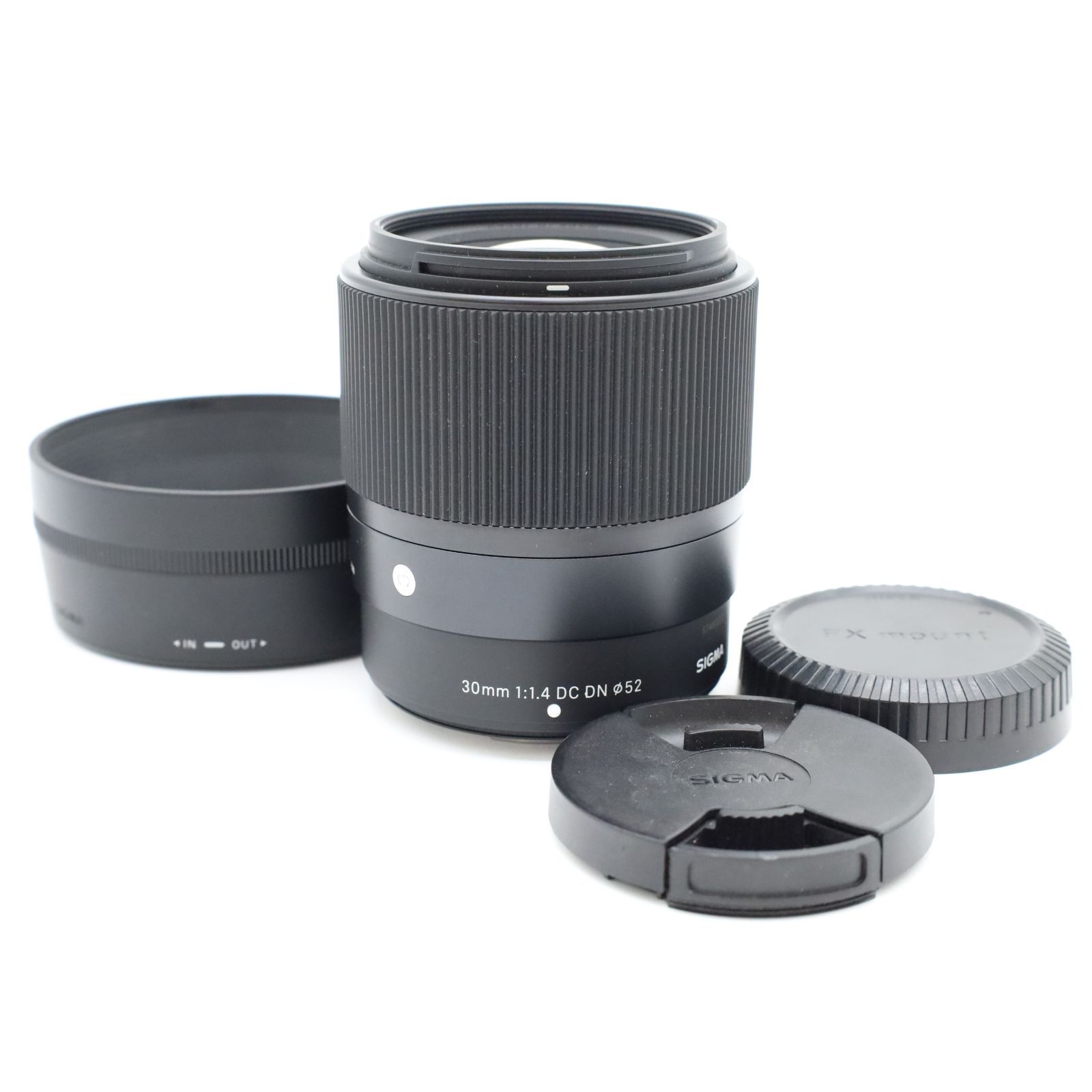 □極上品□ SIGMA 30mm F1.4 DC DN Contemporary レンズ Xマウント