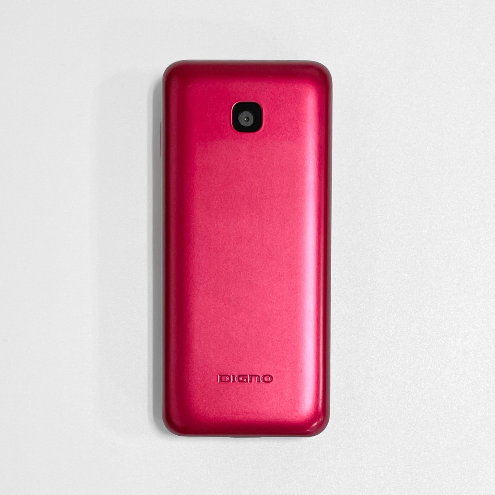 中古 DIGNO ケータイ KY-42C 8GB ドコモ ホワイト/ブラック/レッド [C+