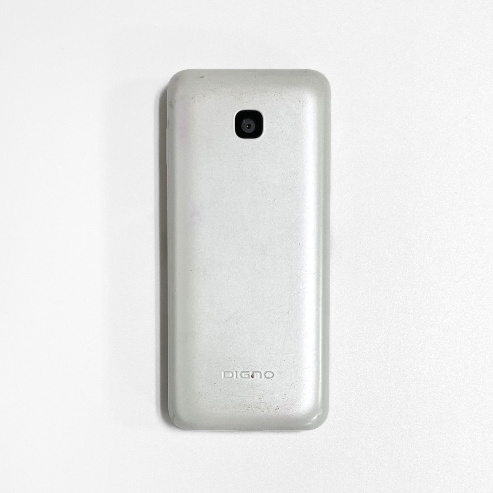 中古 DIGNO ケータイ KY-42C 8GB ドコモ ホワイト/ブラック/レッド [C+