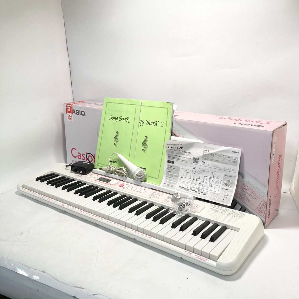 CASIO カシオ 光ナビゲーションキーボード LK-320 2021年発売モデル