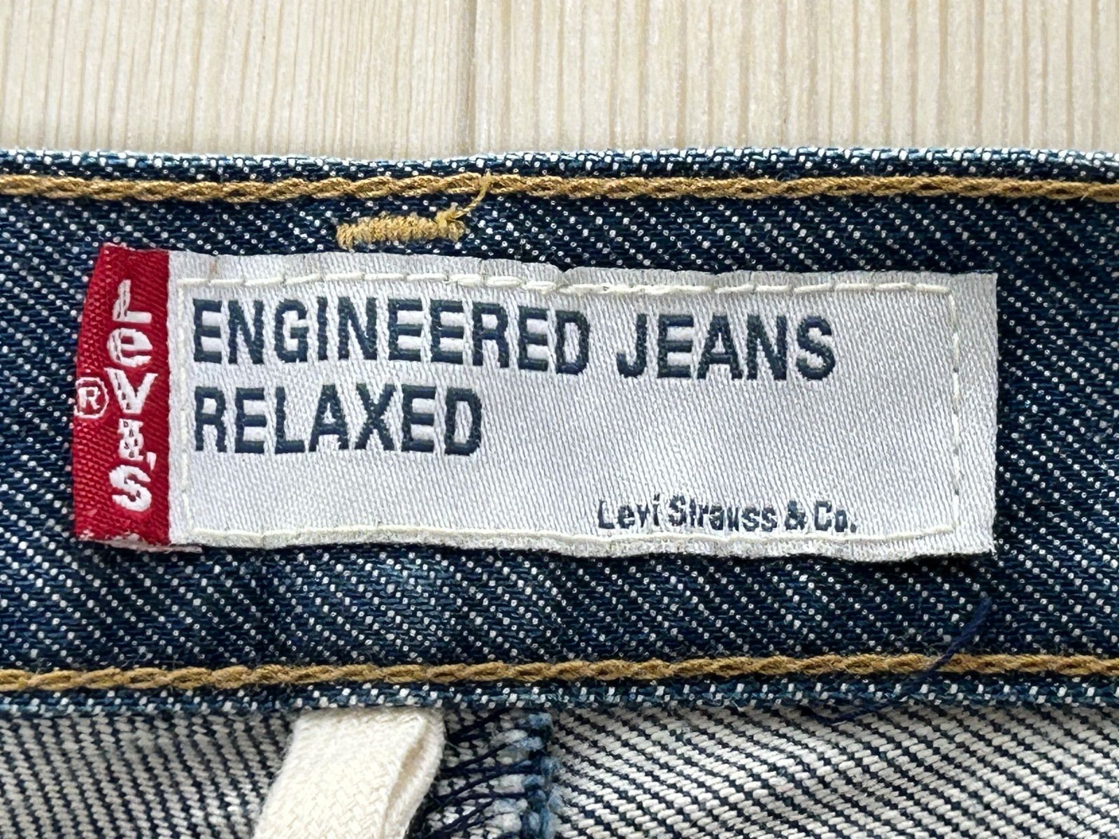 LEVI'S リーバイス ENGINEERED JEANS RELAXED W32 00003-08【古着