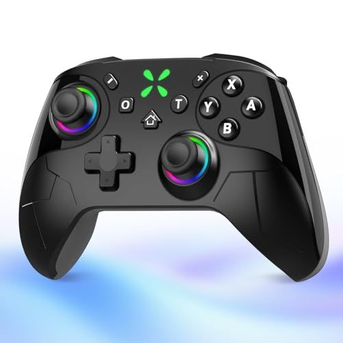 Switch 2 コントローラー 2025夏新 Sungale スイッチ 2 プロコン 背面ボタン付き 自動連射/連射ホールド マクロ機能 4段階HD振動 Bluetooth5.0接続 6軸ジャイロセンサー 9色RGBライト搭載 20時間連続 071f9ed2