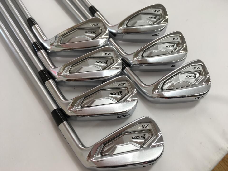 ダンロップ SRIXON ZX5 Mk2 MCI 90 Sフレックス アイアンセット 中古