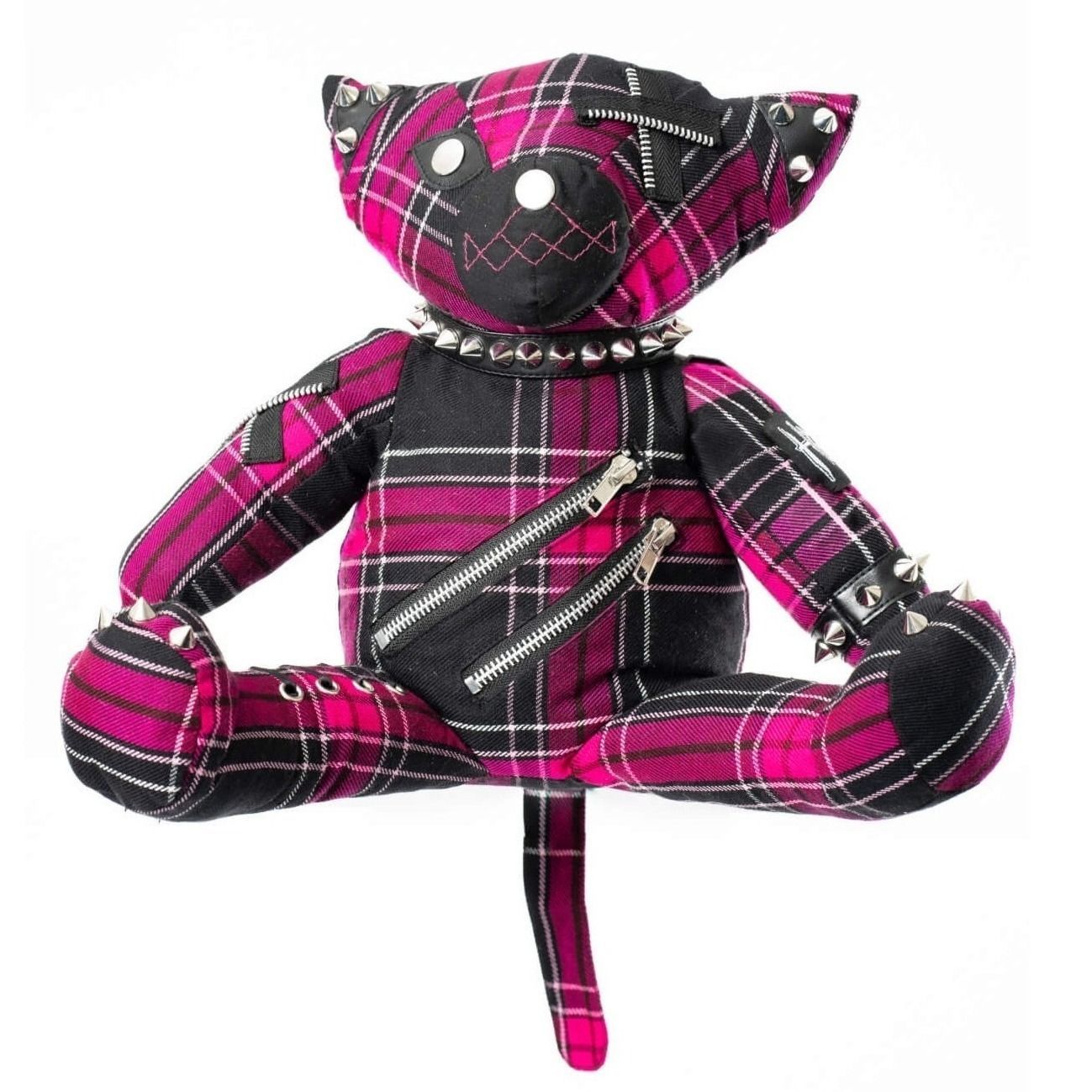 【Heartless】EVIL KITTY BAG / DARK PINK / ぬいぐるみバックパック