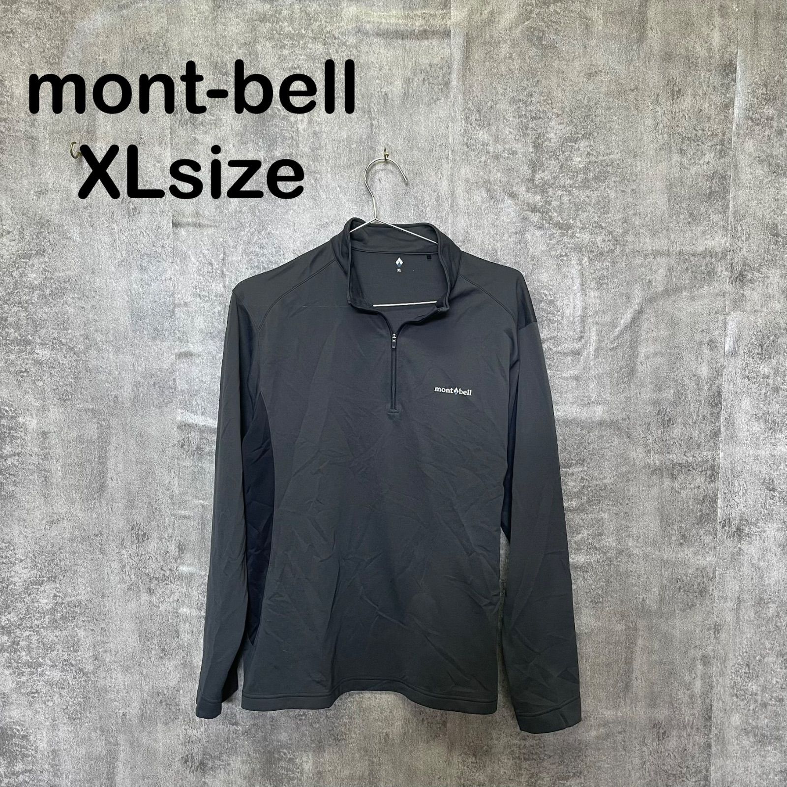 Y-800】mont-bell モンベル XL ハーフジップ フリース プルオーバー 