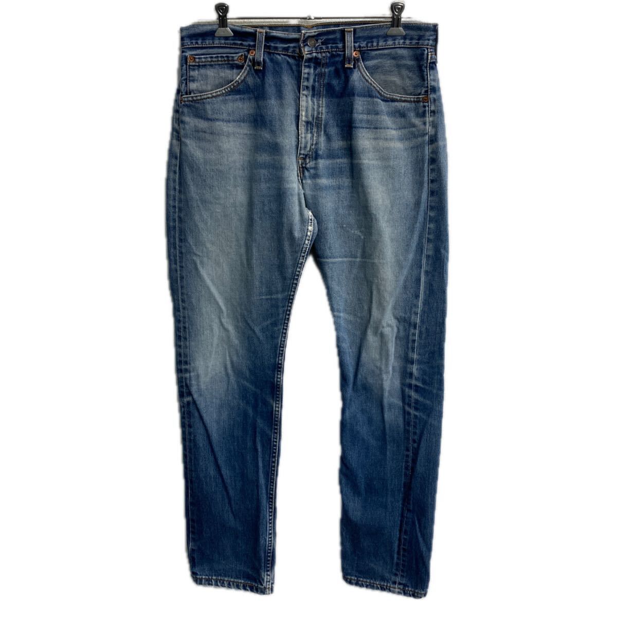 Levi's 505 04 デニムパンツ W34 ブルー リーバイス ジップアップ ゴールデンサイズ アメカジ デニム ジーンズ 2605-465