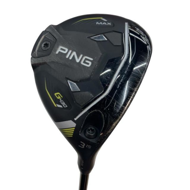 【中古】 ピン G430 MAX 3W フェアウェイウッド FW ALTA J CB BLACK(FW) (フレックスR) メンズ 男性用 右利き 右用 Cランク ゴルフクラブ