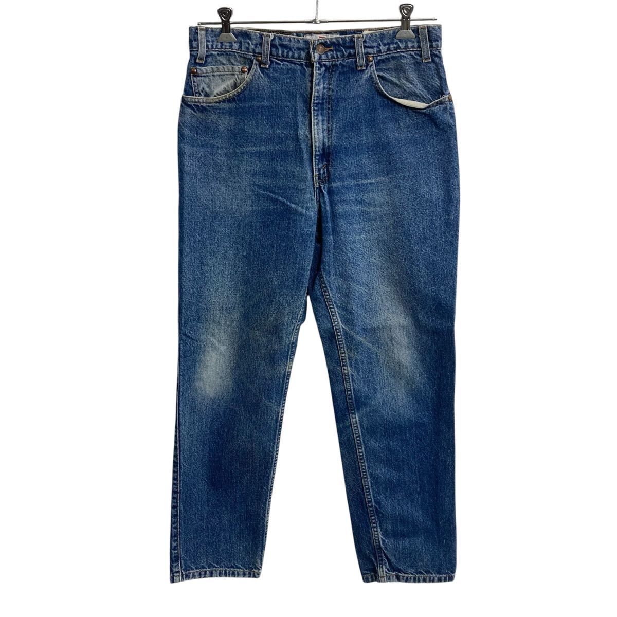 90s メキシコ製 Levi's 540 デニムパンツ W34 ブルー リーバイス ジップアップ 93年製 紙タグ アメカジ デニム ジーンズ 2605-472
