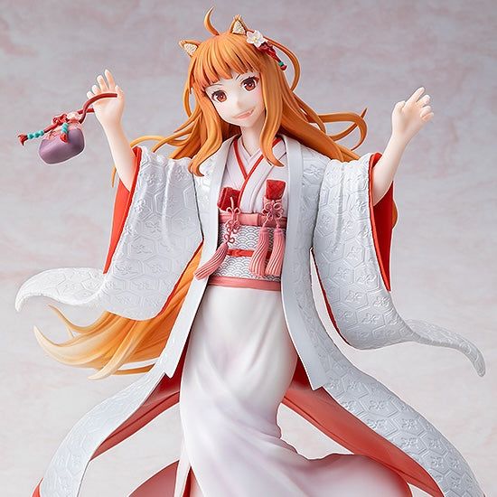 【新品未開封】CAworks『狼と香辛料』ホロ 白無垢ver.【箱あり】【正規品】グッドスマイルカンパニー グッスマ GSC 美少女フィギュア シーエーワークス フィギュア ドール KADOKAWA(カドカワ) 着物