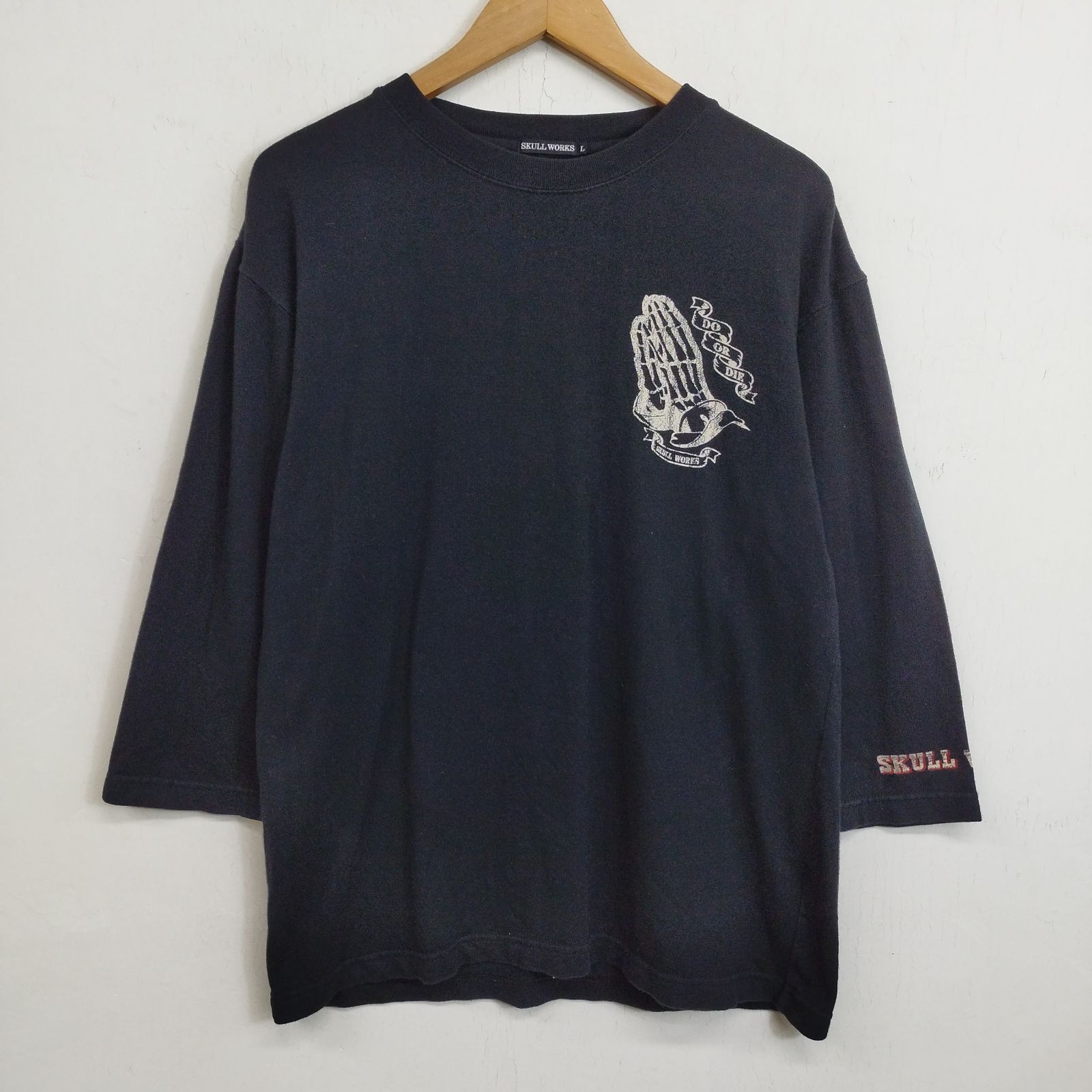 SKULL WORKS スカルワークス ロンT 長袖 Tシャツ 七分袖 マリア様 