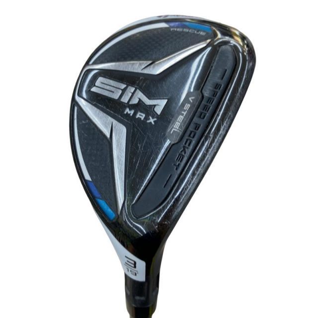 【中古】 テーラーメイド SIM MAX U3 ユーティリティ UT TENSEI BLUE TM60(UT) (フレックスS) メンズ 男性用 右利き 右用 Cランク ゴルフクラブ