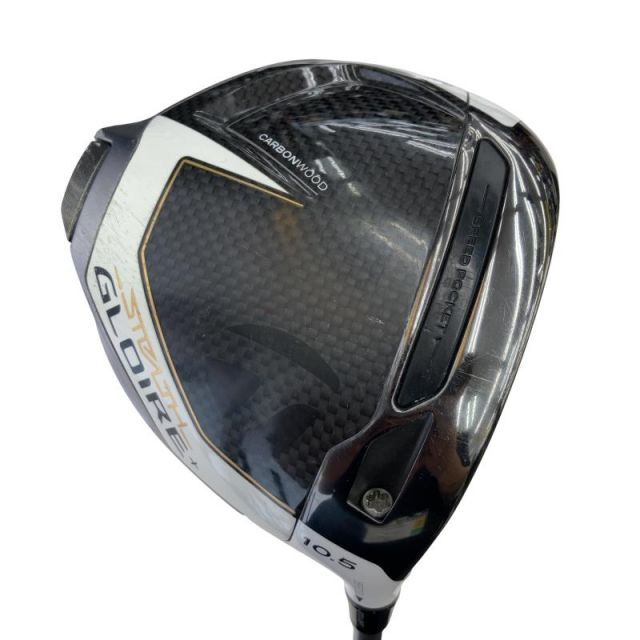 【中古】 テーラーメイド STEALTH GLOIRE+ 10.5° ドライバー DR SPEEDER NX for TM(DR) (フレックスSR) メンズ 男性用 右利き 右用 Cランク ゴルフクラブ