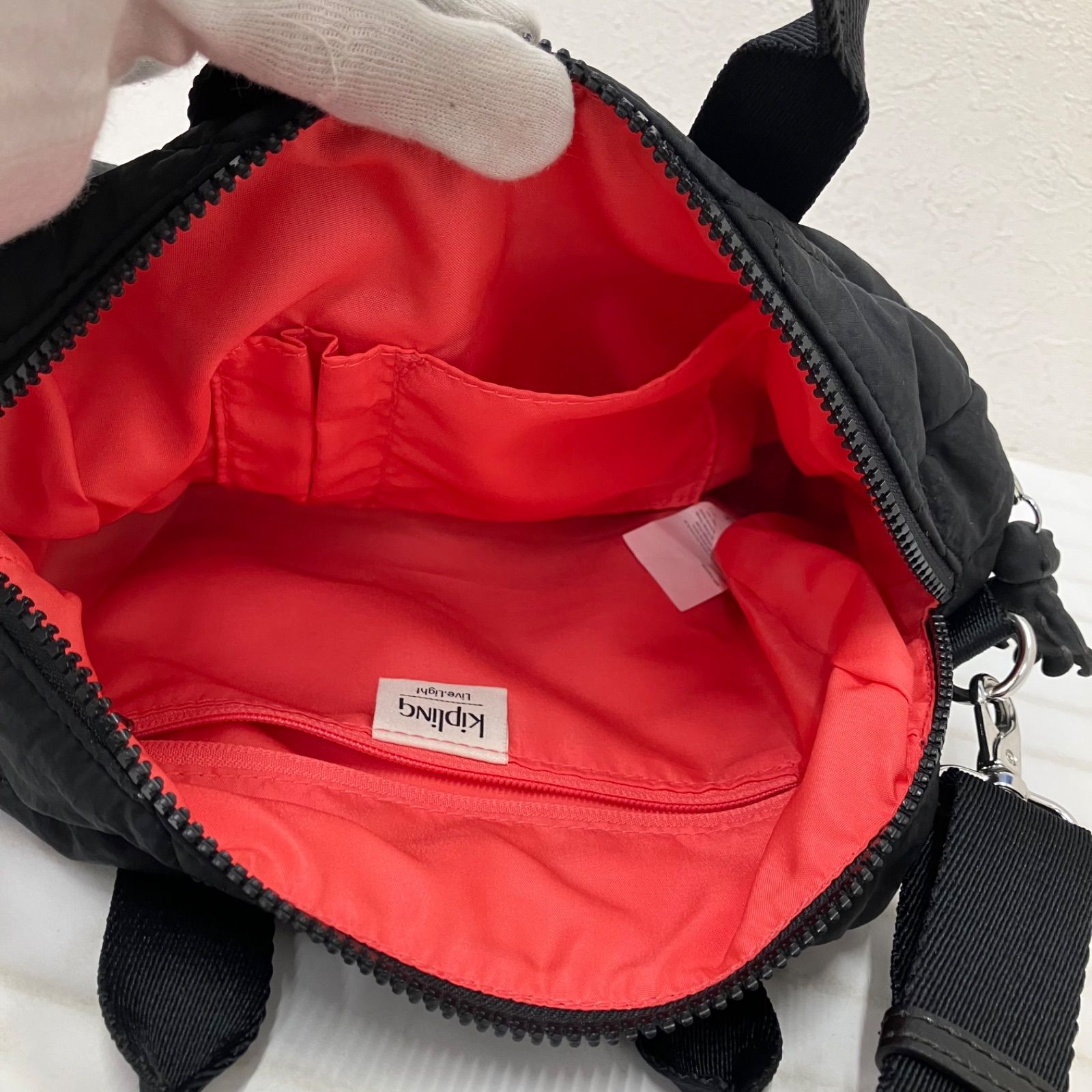 3712 KIPLING キプリング ハンドバッグ 2way ショルダーバッグ BINA M 