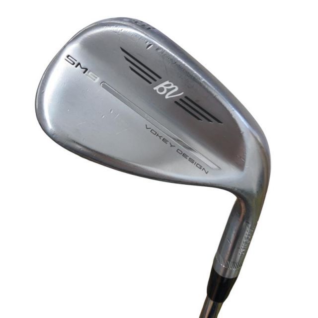 【中古】 タイトリスト VOKEY SPIN MILLED SM9 ツアークロム 56°/14°F ウェッジ WG BV 105 (フレックスその他) メンズ 男性用 右利き 右用 Dランク ゴルフクラブ
