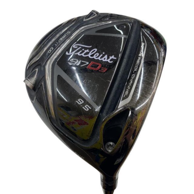 【中古】 タイトリスト 917 D3 9.5° ドライバー DR Speeder 661 EVOLUTION III (フレックスS) メンズ 男性用 右利き 右用 Dランク ゴルフクラブ