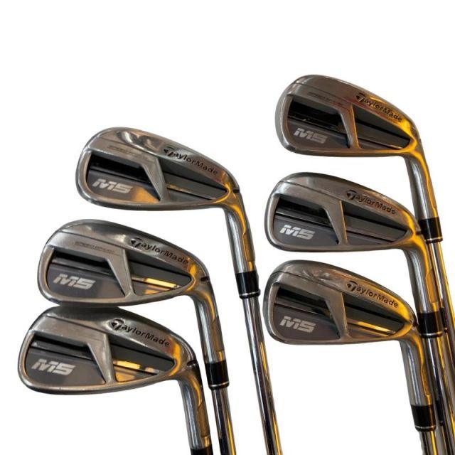 中古】 テーラーメイド M5 6S アイアンセット IR Dynamic Gold