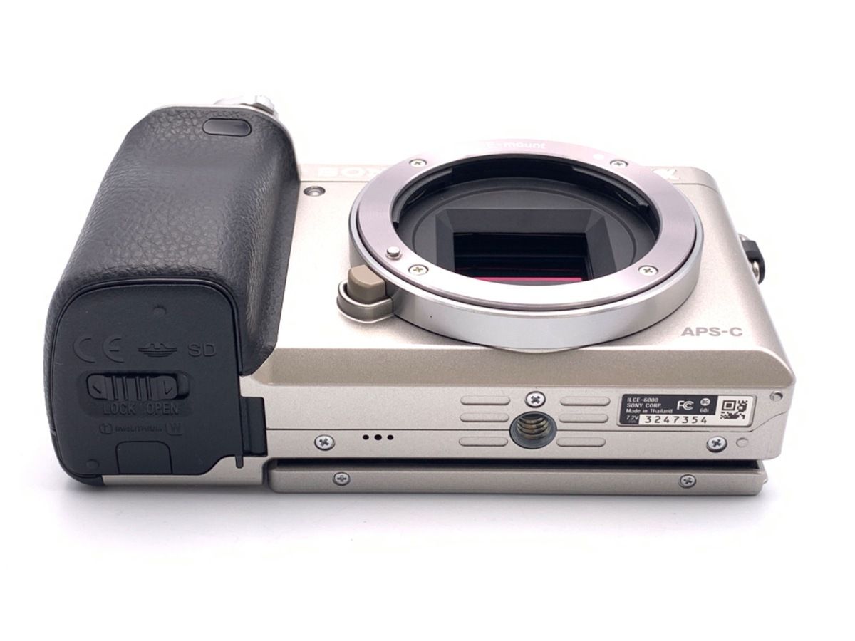 [中古]SONY (ソニー) α6000ボディ ILCE-6000 S シルバー 中古】 【並品】 ソニー α6000 ボディ シルバー [ILCE-6000 S] - メルカリ