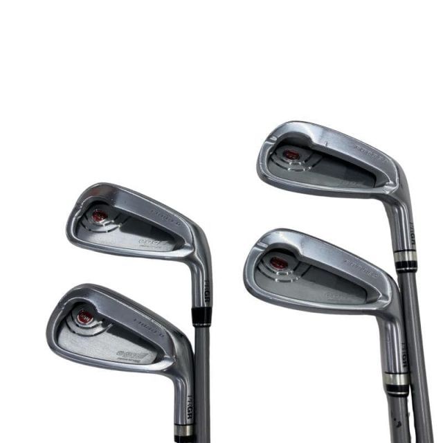 【中古】 プロギア egg PF(2017) 6S アイアンセット IR eggオリジナルカーボン (フレックスSR) メンズ 男性用 右利き 右用 Cランク ゴルフクラブ