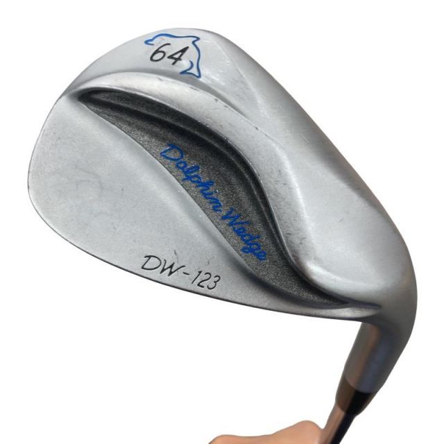 【中古】 キャスコ Dolphin Wedge DW-123 シルバー 64° ウェッジ WG NS PRO 950GH neo (フレックスその他) メンズ 男性用 右利き 右用 Cランク ゴルフクラブ