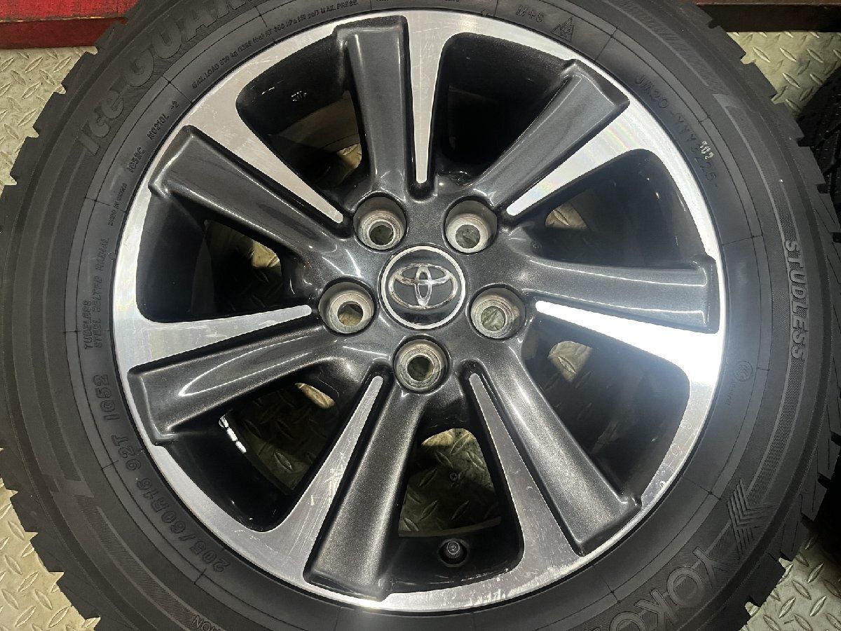 タイヤ新品 25年製【YK iG52C 205/60R16】スタッドレス【トヨタ 80