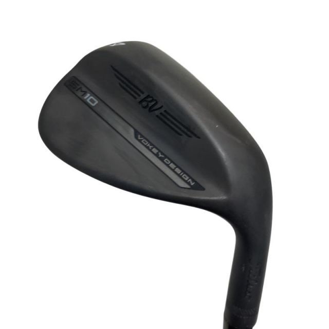 【中古】 タイトリスト VOKEY SPIN MILLED SM10 ジェットブラック 54°/12°D ウェッジ WG リシャフト (フレックスその他) メンズ 男性用 右利き 右用 Cランク ゴルフクラブ