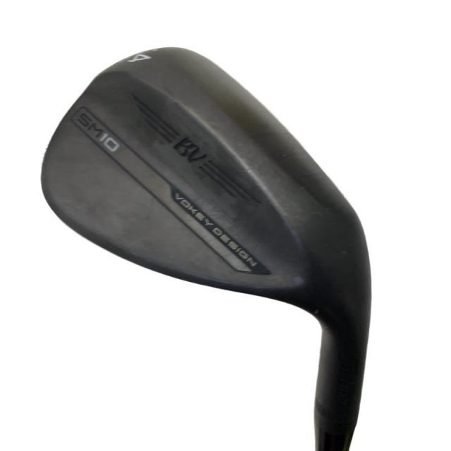 【中古】 タイトリスト VOKEY SPIN MILLED SM10 ジェットブラック 54°/12°D ウェッジ WG リシャフト (フレックスその他) メンズ 男性用 右利き 右用 Cランク ゴルフクラブ