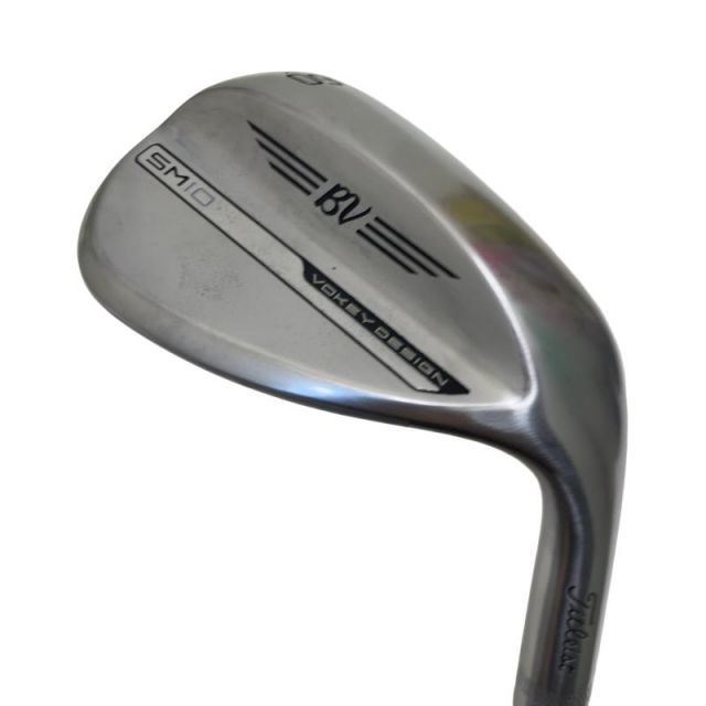 【中古】 タイトリスト VOKEY SPIN MILLED SM10 ツアークロム 60°/14°K ウェッジ WG リシャフト (フレックスその他) メンズ 男性用 右利き 右用 Cランク ゴルフクラブ