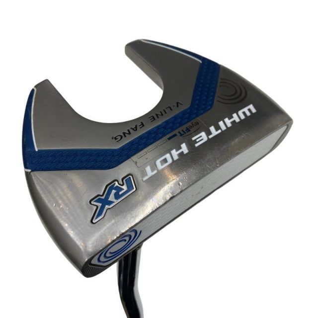 【中古】 オデッセイ WHITE HOT RX V-LINE FANG(ラバーグリップ) 34インチ パター PT スチール (フレックスその他) メンズ 男性用 右利き 右用 Cランク ゴルフクラブ