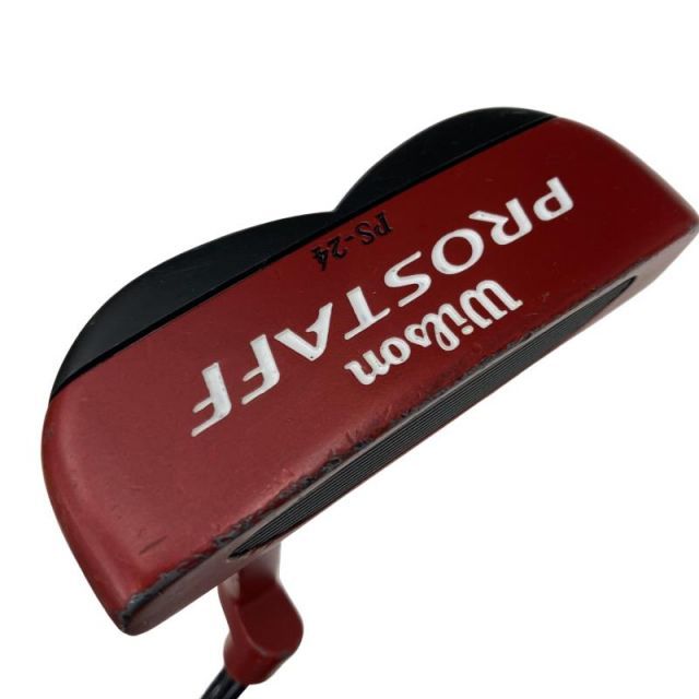 ウィルソン PROSTAFF PS-24 RED 34インチ パター PT スチール