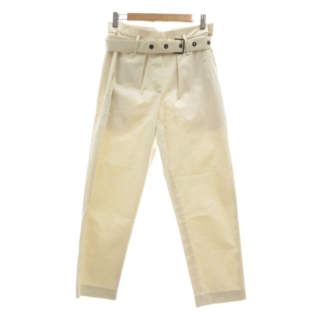 【美品】ブルネロクチネリ　コットンパンツ・ドレスチノパン・トラウザース・L・50 ブルネロクチネリ BRUNELLO CUCINELLI パンツ トラウザー 長ズボン usa