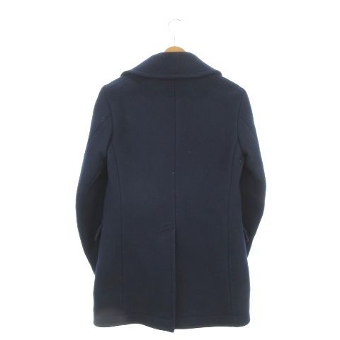 サイ ベーシックス SCYE BASICS Pコート ピーコート 38 紺 ネイビー