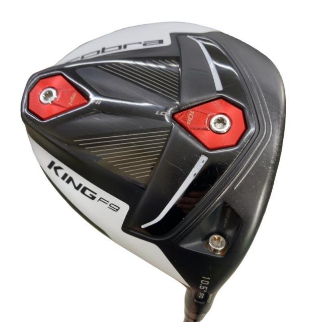 【中古】 コブラ KING F9 SPEEDBACK 10.5°(ホワイト) USA ドライバー DR リシャフト (フレックスその他) メンズ 男性用 右利き 右用 Cランク ゴルフクラブ