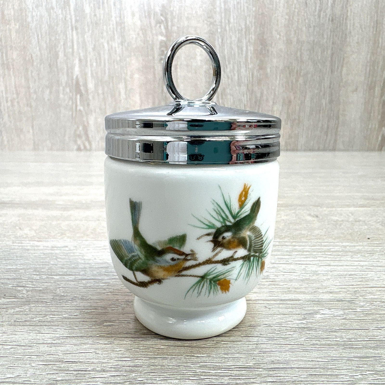 ROYAL WORCESTER Egg Coddler BIRDS 2個セット ロイヤルウースター