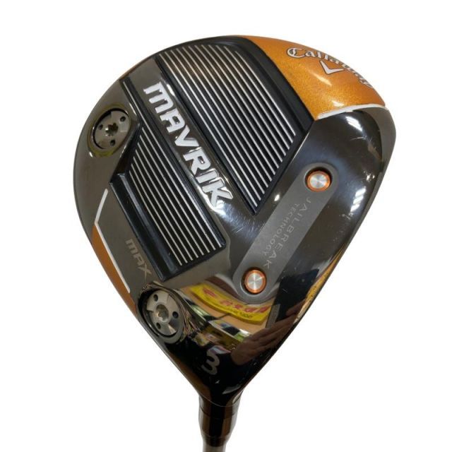 【中古】 キャロウェイ MAVRIK MAX 3W フェアウェイウッド FW 純正特注シャフト (フレックスS) メンズ 男性用 右利き 右用 Cランク ゴルフクラブ