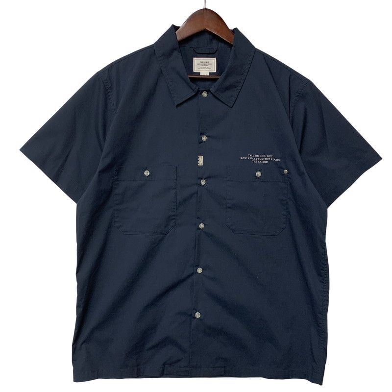 【中古品】 CRIMIE クライミー ORIGINAL BLEND STRETCH BROAD オリジナル ブレンド ストレッチ ブロード S/S SHIRT ショートスリーブ シャツ トップス 半袖 【142-260526-ya-04-izu】