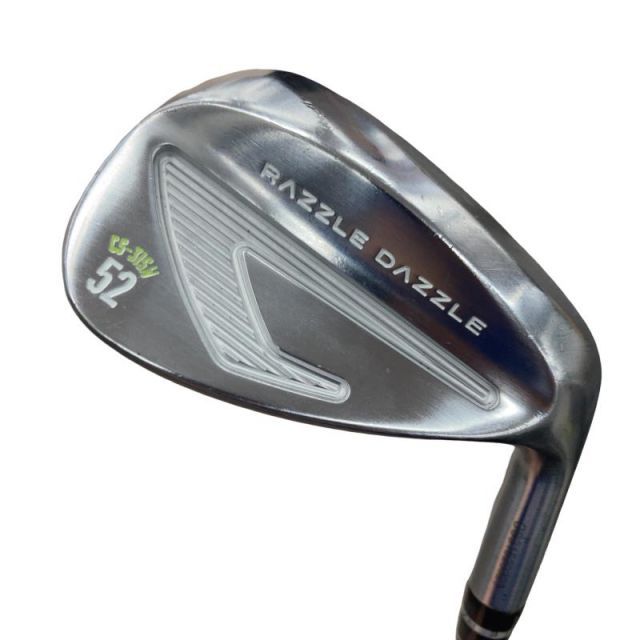 【中古】 RAZZLE DAZZLE RAZZLE DAZZLE CS-315W 52° ウェッジ WG 純正特注シャフト (フレックスS) メンズ 男性用 右利き 右用 Cランク ゴルフクラブ
