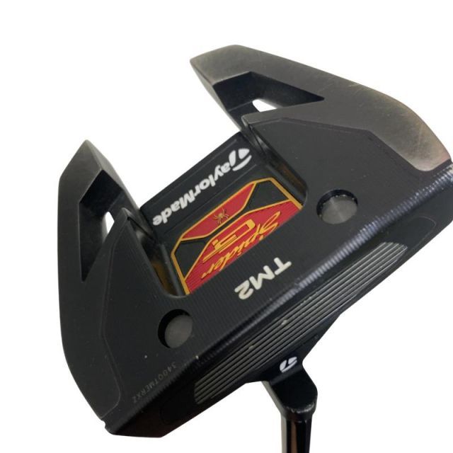 【中古】 テーラーメイド Spider GT BLACK TM2 34インチ パター PT スチール (フレックスその他) メンズ 男性用 右利き 右用 Cランク ゴルフクラブ