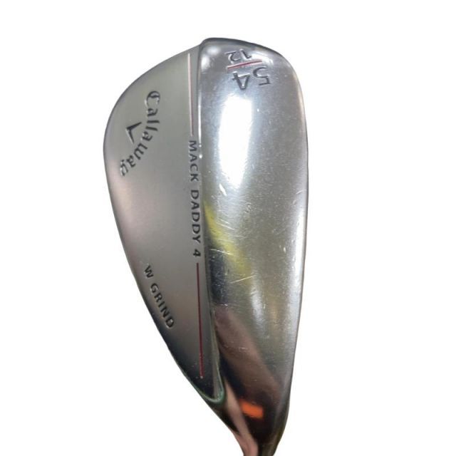 中古】 キャロウェイ MACK DADDY 4 クロムメッキ 54°/12°W ウェッジ WG