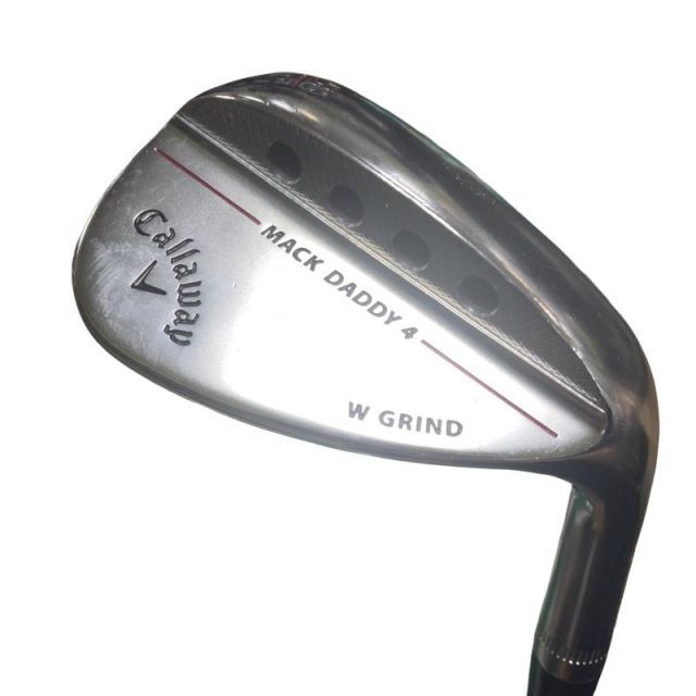 【中古】 キャロウェイ MACK DADDY 4 クロムメッキ 58°/12°W ウェッジ WG Dynamic Gold (フレックスS) メンズ 男性用 右利き 右用 Cランク ゴルフクラブ
