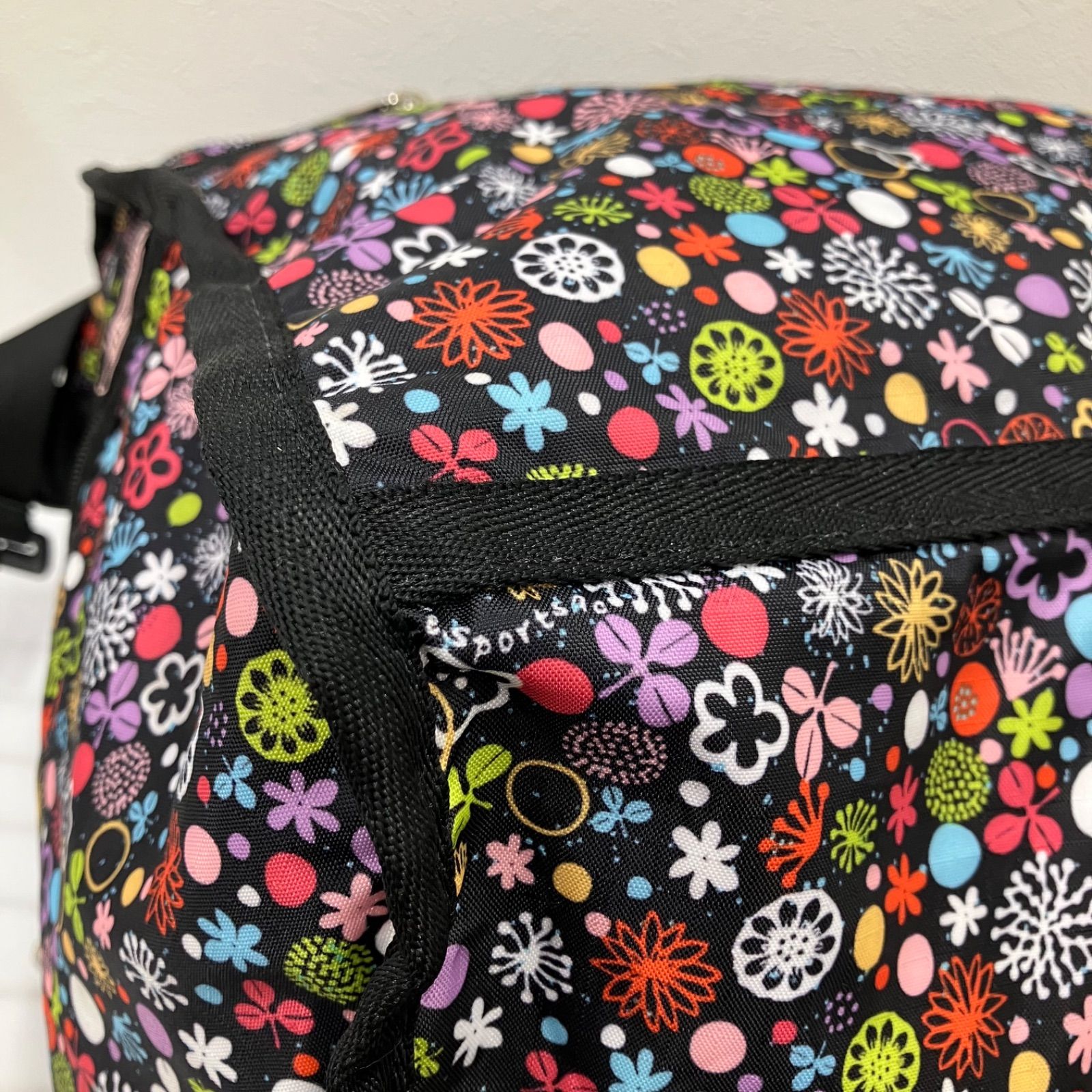 3715 LeSportsac レスポートサック ボストンバッグ 2way ラージ