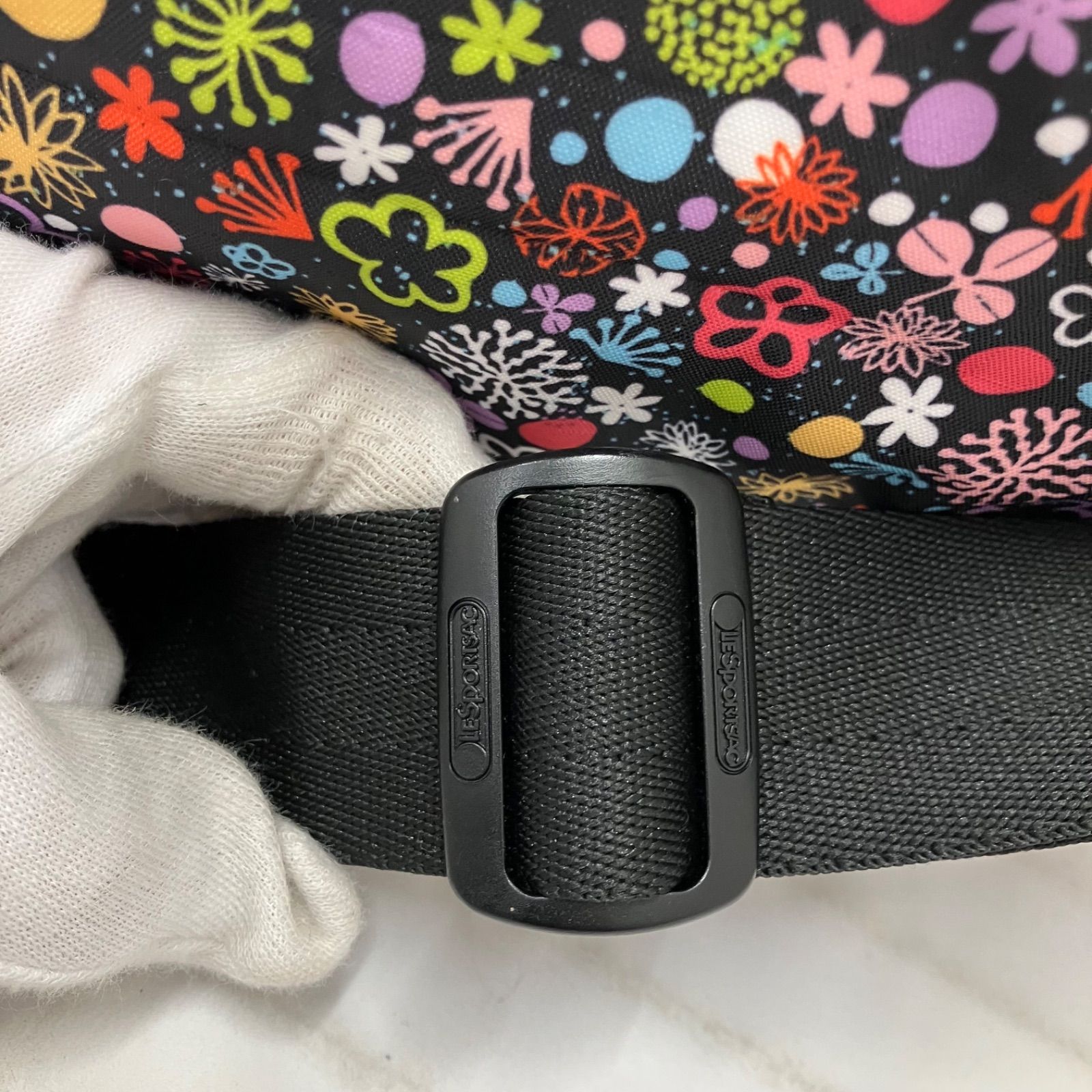 3715 LeSportsac レスポートサック ボストンバッグ 2way ラージ