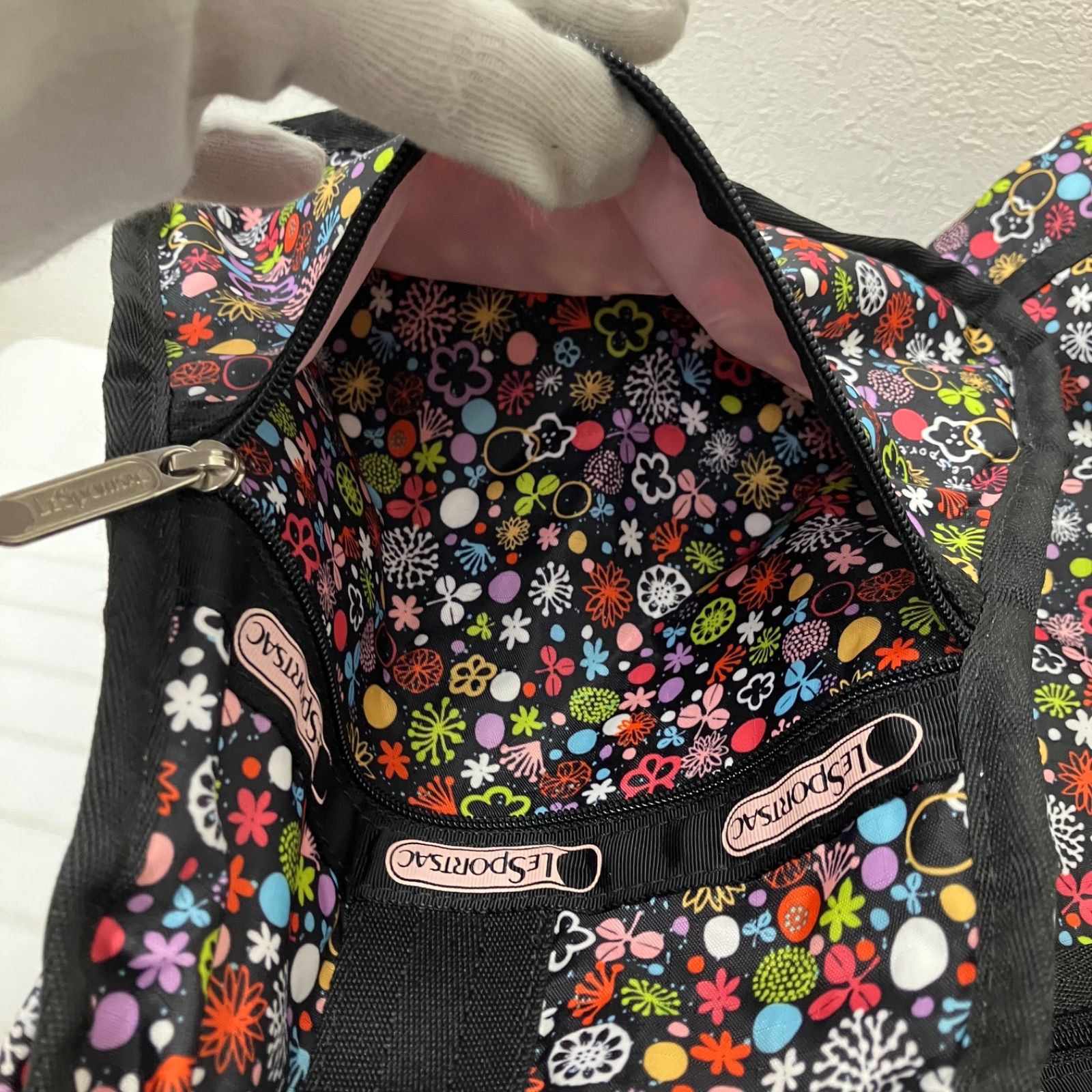 3715 LeSportsac レスポートサック ボストンバッグ 2way ラージ