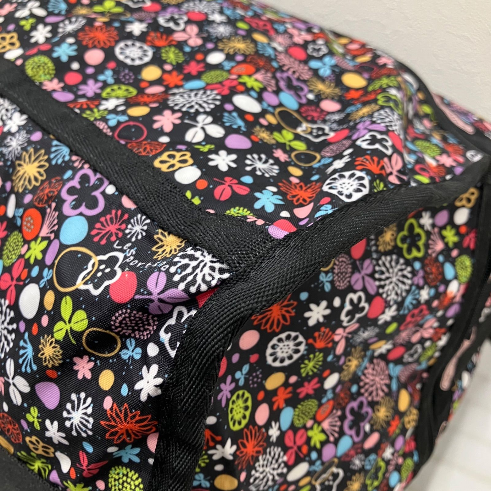 3715 LeSportsac レスポートサック ボストンバッグ 2way ラージ