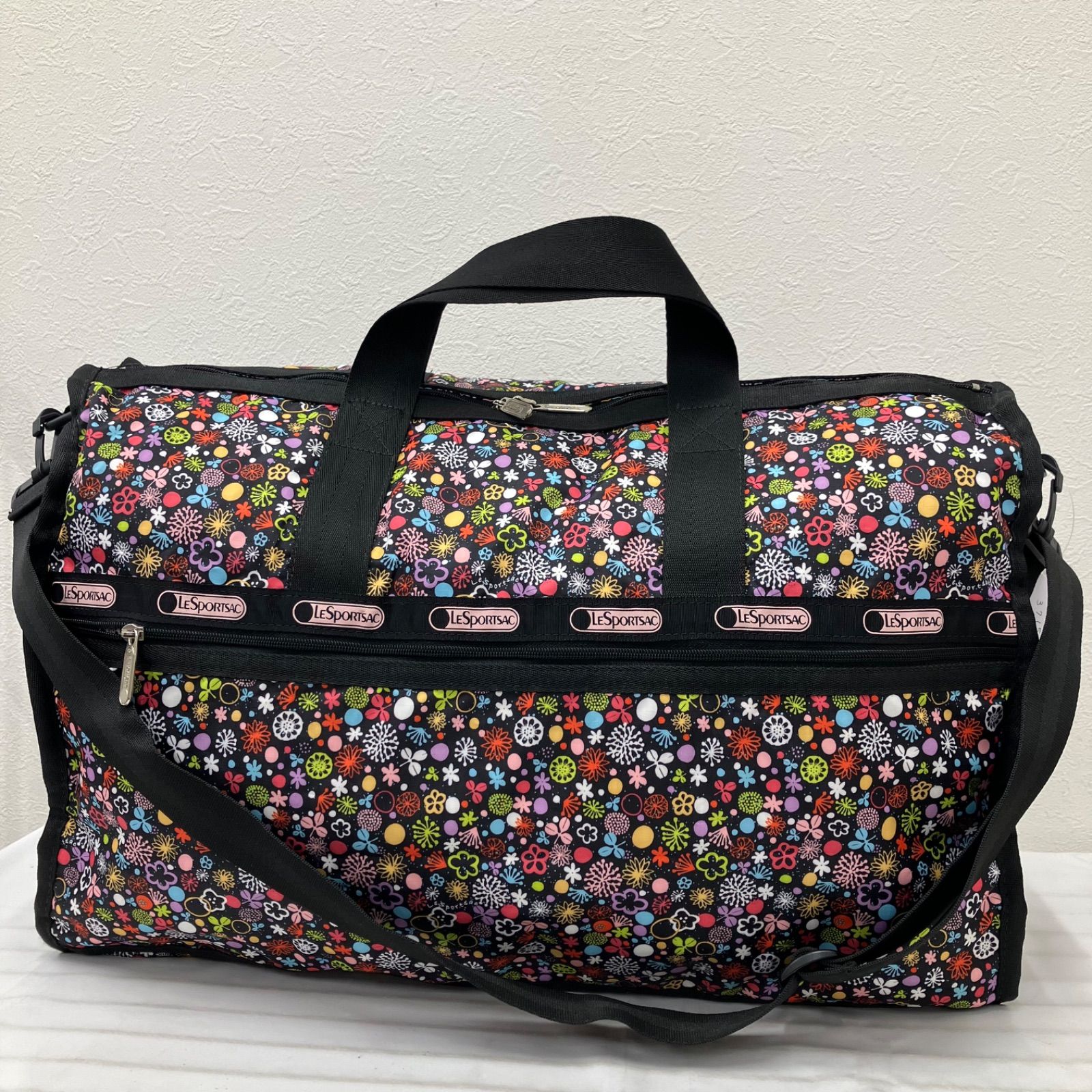 3715 LeSportsac レスポートサック ボストンバッグ 2way ラージ