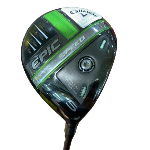 【中古】 キャロウェイ EPIC SPEED 5W フェアウェイウッド FW Diamana 50 for CW(2021 EPIC FW) (フレックスSR) メンズ 男性用 右利き 右用 Cランク ゴルフクラブ