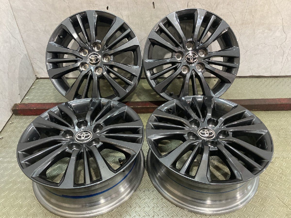 【新車外し】TOYOTA トヨタ 90ヴォクシー/ノア S-Gグレード 純正ホイール 16インチ 4本 6J5HPCD114.3+40 改良後　(MHC590)