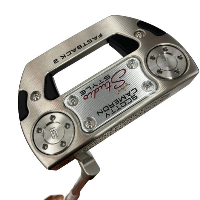 【中古】 タイトリスト SCOTTY CAMERON STUDIO STYLE FASTBACK 2(2026) 34インチ パター PT スチール (フレックスその他) メンズ 男性用 右利き 右用 Bランク ゴルフクラブ