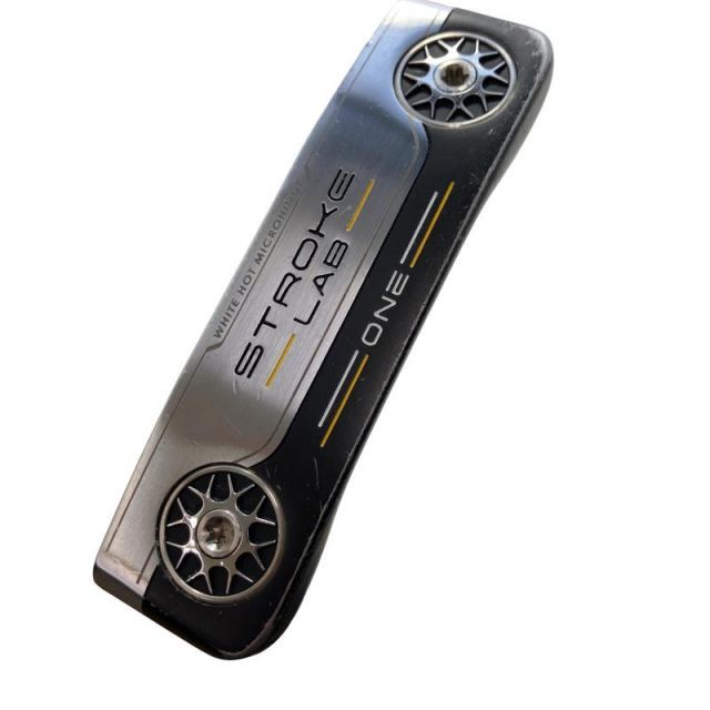 【中古】 オデッセイ STROKE LAB ONE 34インチ レフティ パター PT STROKE LAB (フレックスその他) メンズ 男性用 左利き レフティ 左用 Dランク ゴルフクラブ