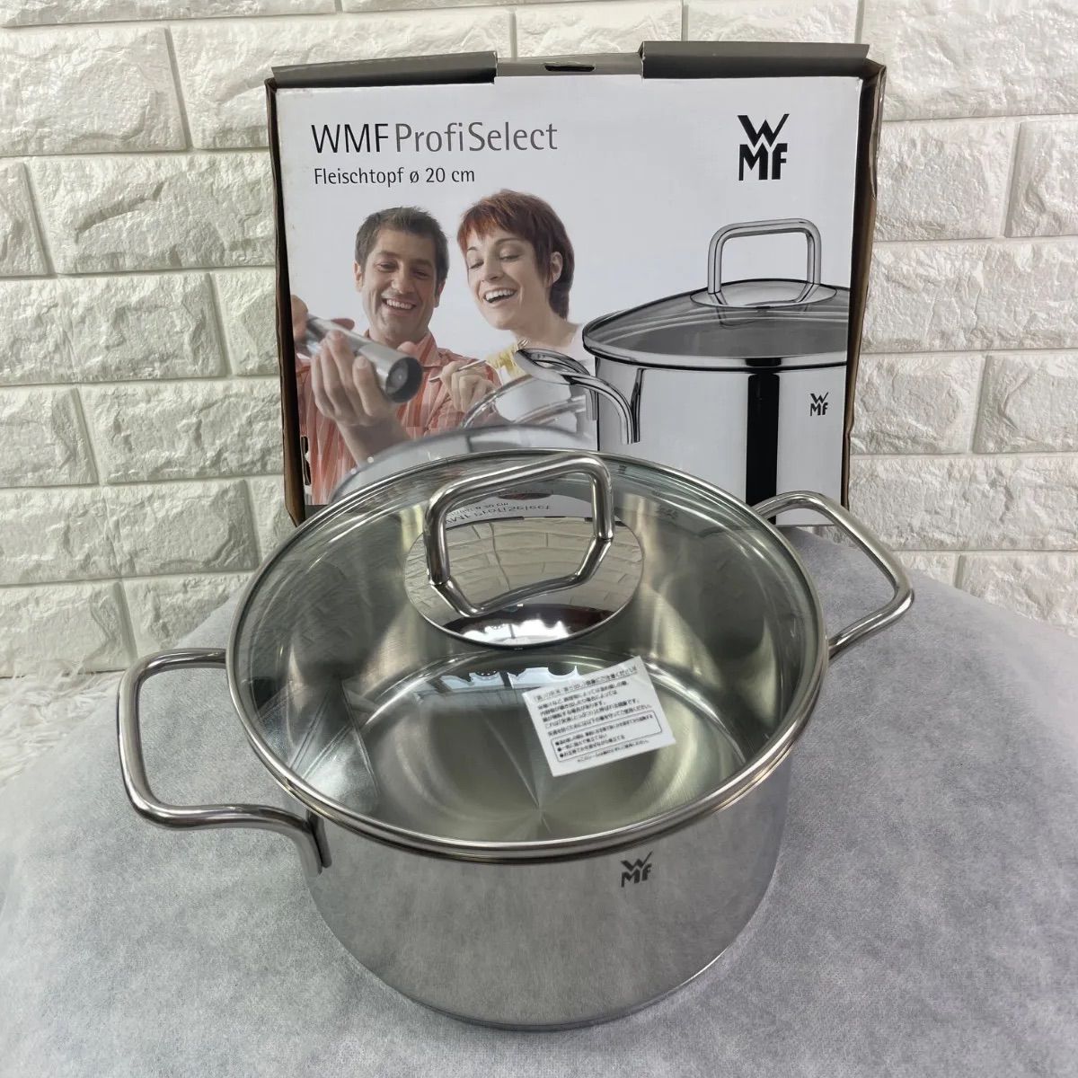 ○未使用 WMF/ヴェーエムエフ、Profi Sejectシリーズ、20cm.両手鍋
