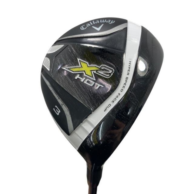 【中古】 キャロウェイ X2 HOT 3W フェアウェイウッド FW X2 HOT(フェアウェイ) (フレックスSR) メンズ 男性用 右利き 右用 Cランク ゴルフクラブ
